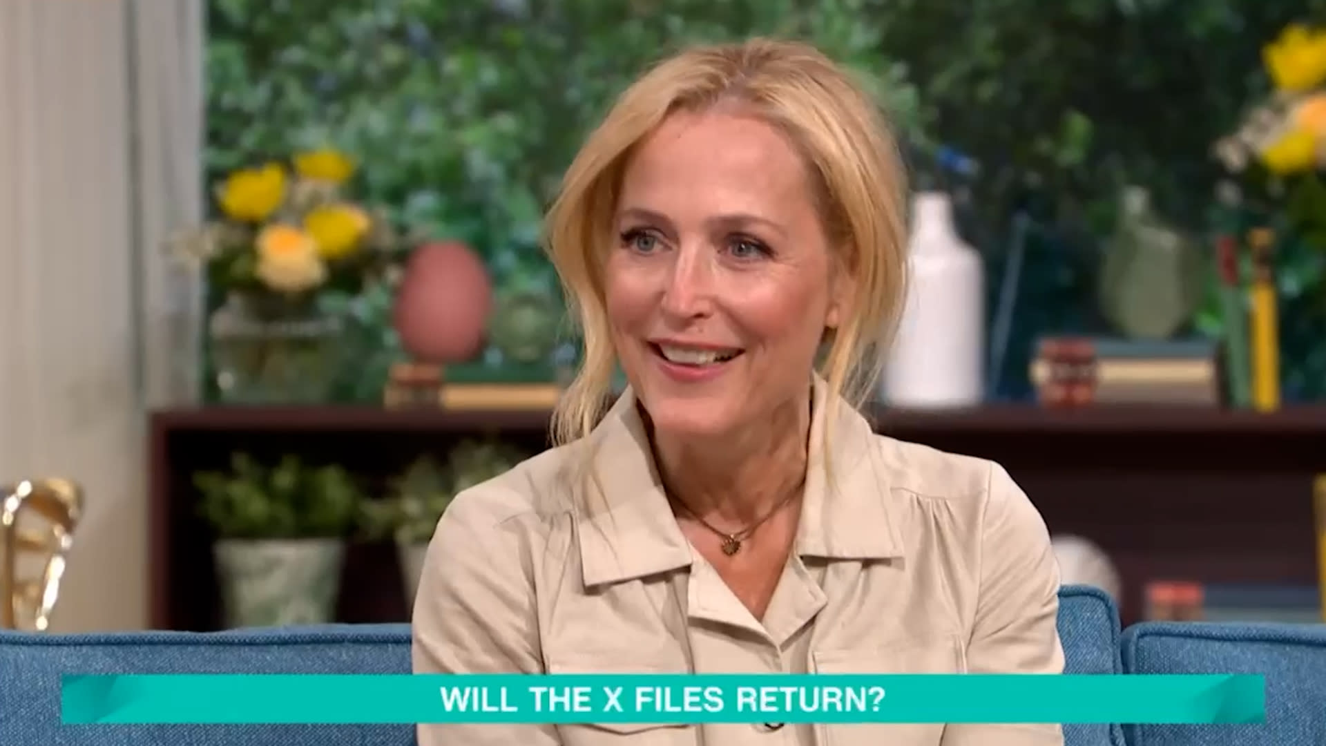 Gillian Anderson about joining The X-Files reboot
